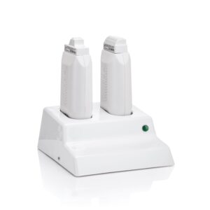 DUO 220 BASE CON DUE MANIPOLI SCALDACERA PER RICARICHE DA 100ml