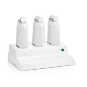 TRIO 220 BASE con tre manipoli scaldacera per ricariche 100ML