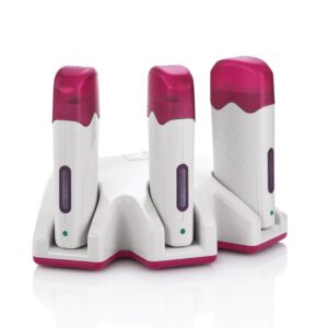 EXECUTIVE TRIO BASE CON MANIPOLI SCALDACERA PER RICARICHE DA 100ml