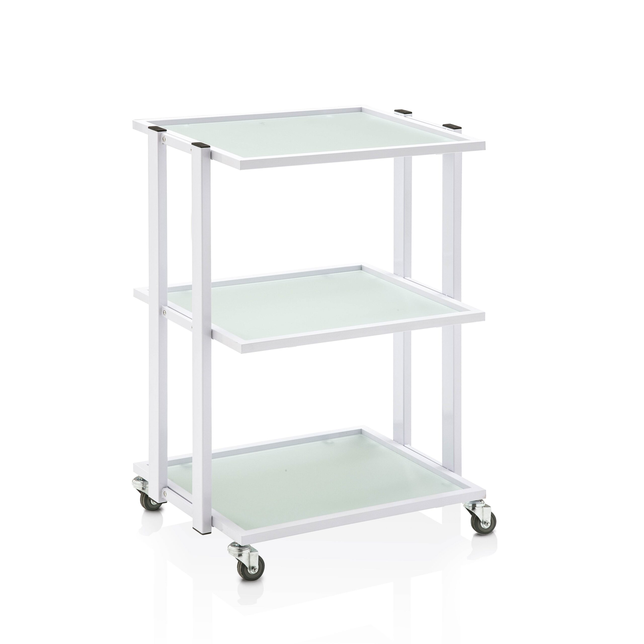 PREMIUM 200 carrello estetica a 3 ripiani in vetro temperato - immagine 1