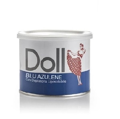 Cera depilatoria liposolubile azulene