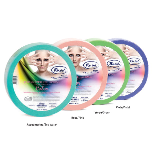 Rotolo depilazione in TNT da 90gr colorato