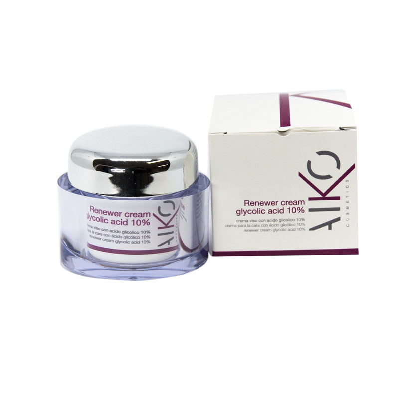 Crema viso all'acido glicolico