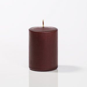 2891 sonosolocolore candela ambiente marrone 7x10cm
