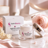 AgeCare Cream CentroBeauty.it in barattolo aperto con crema visibile, accanto alla confezione, in ambientazione elegante e raffinata.