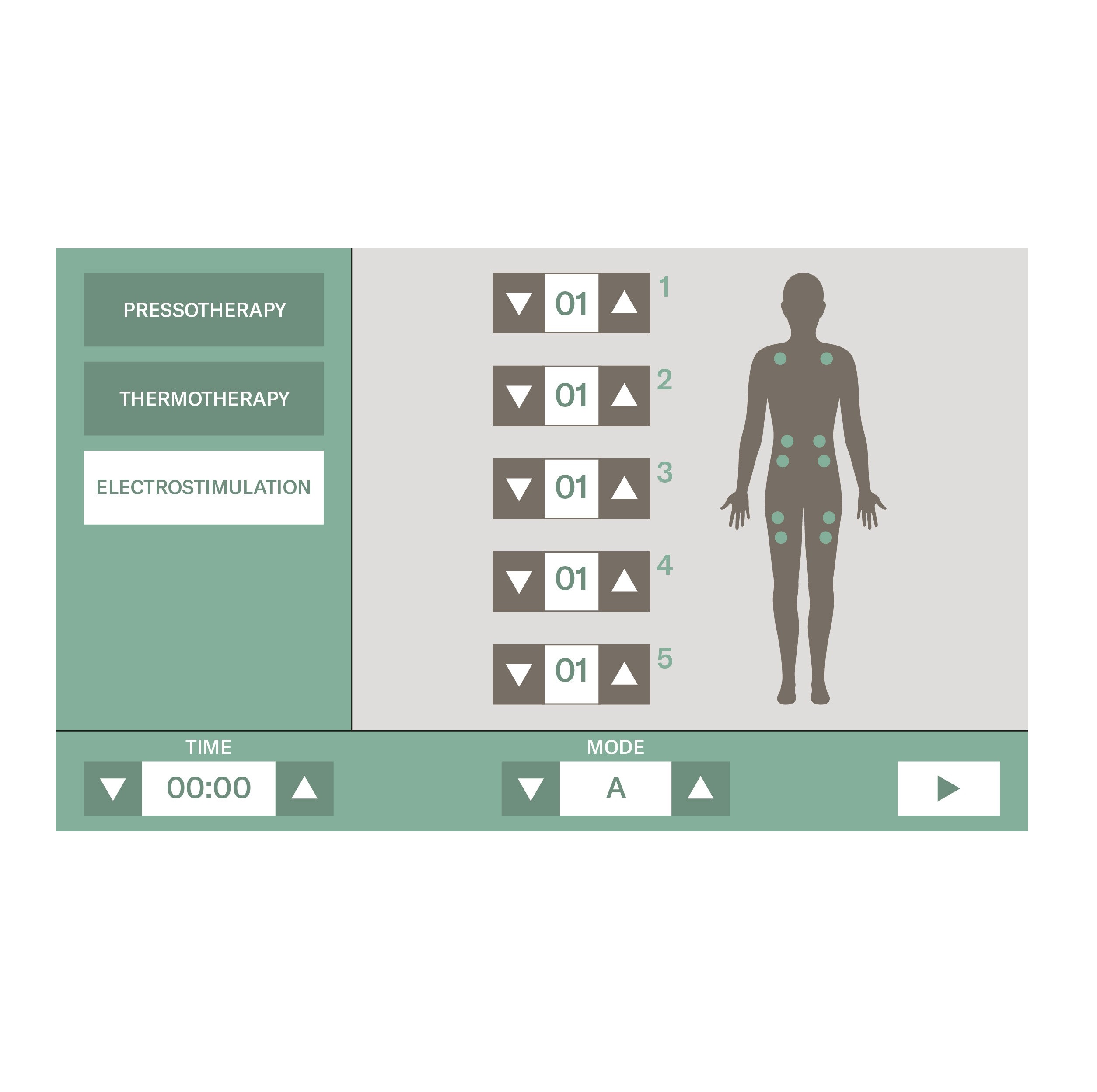 KHONA 3 IN 1 PRESSOTERAPIA con termoterapia ed elettro stimolazione - immagine 11