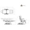 GIRTA NEXT poltrona e lettino elettrico a 4 motori con riscaldamento e cromoterapia - Thumbnail Image 10