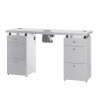 LOGIC 2 tavolo manicure con doppia cassettiera