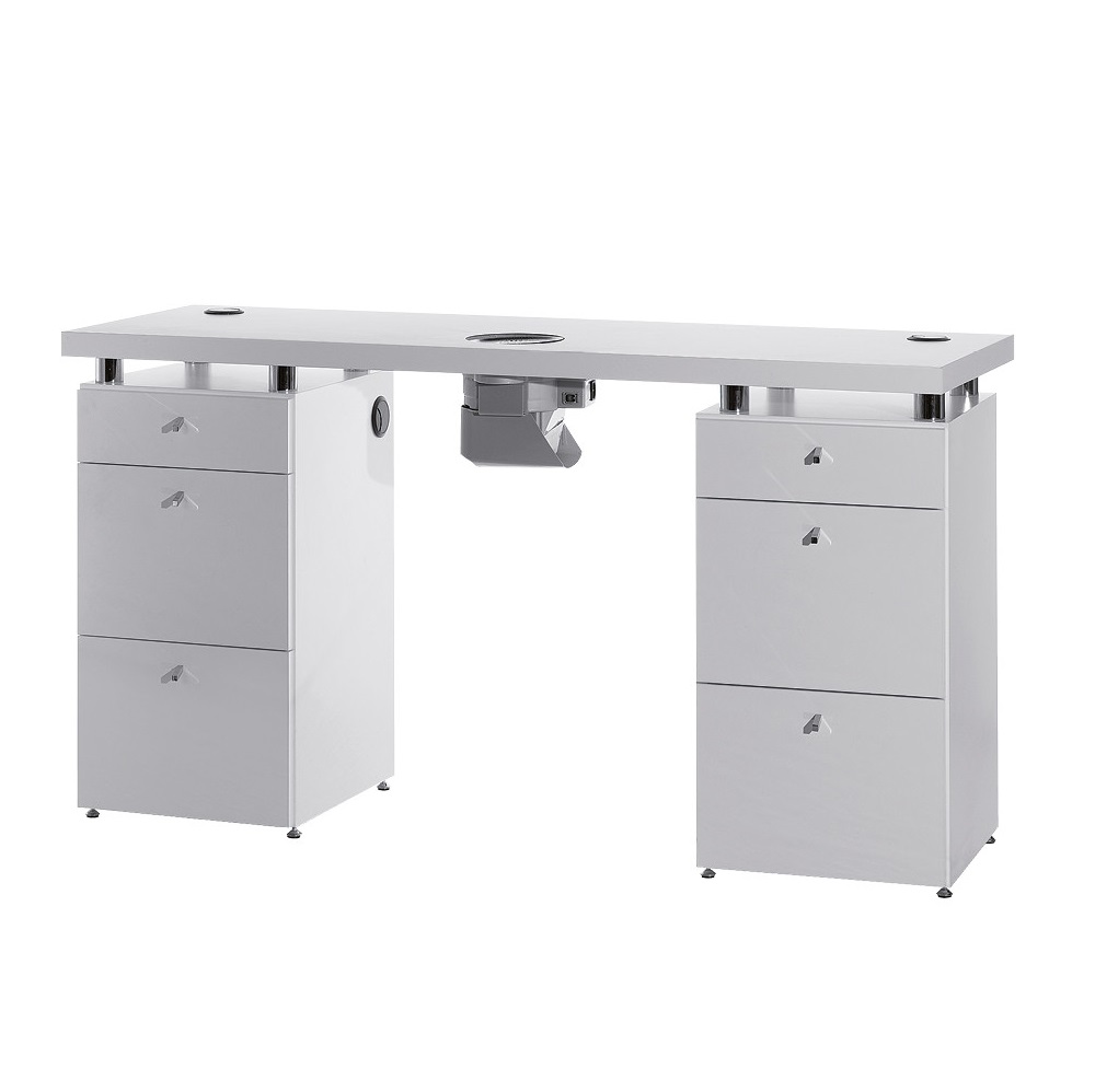 LOGIC 2 tavolo manicure con doppia cassettiera