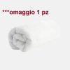 coprimaterasso cotone bianco per lettino estetico