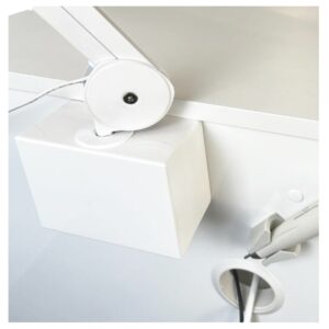 Supporto laterale porta lampada/lente per servomobili