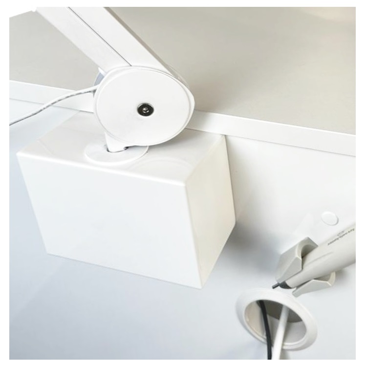 Supporto laterale porta lampada/lente per servomobili - immagine 1
