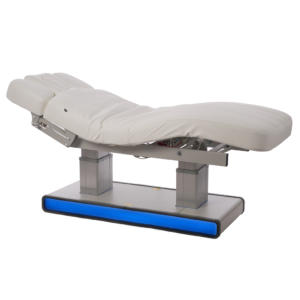MUSE WARM lettino elettrico a 4 motori con illuminazione a LED