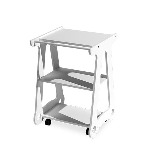 Carrello per cabina estetica