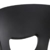 Sgabello DORY in Polipropilene | Robusto e Leggero – Made in Italy – Colore Nero o Beige - Thumbnail Image 3