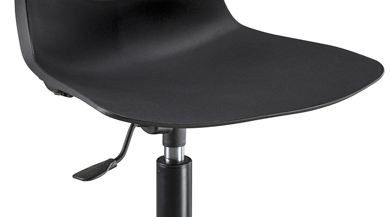 Sgabello DORY in Polipropilene | Robusto e Leggero – Made in Italy – Colore Nero o Beige - immagine 4