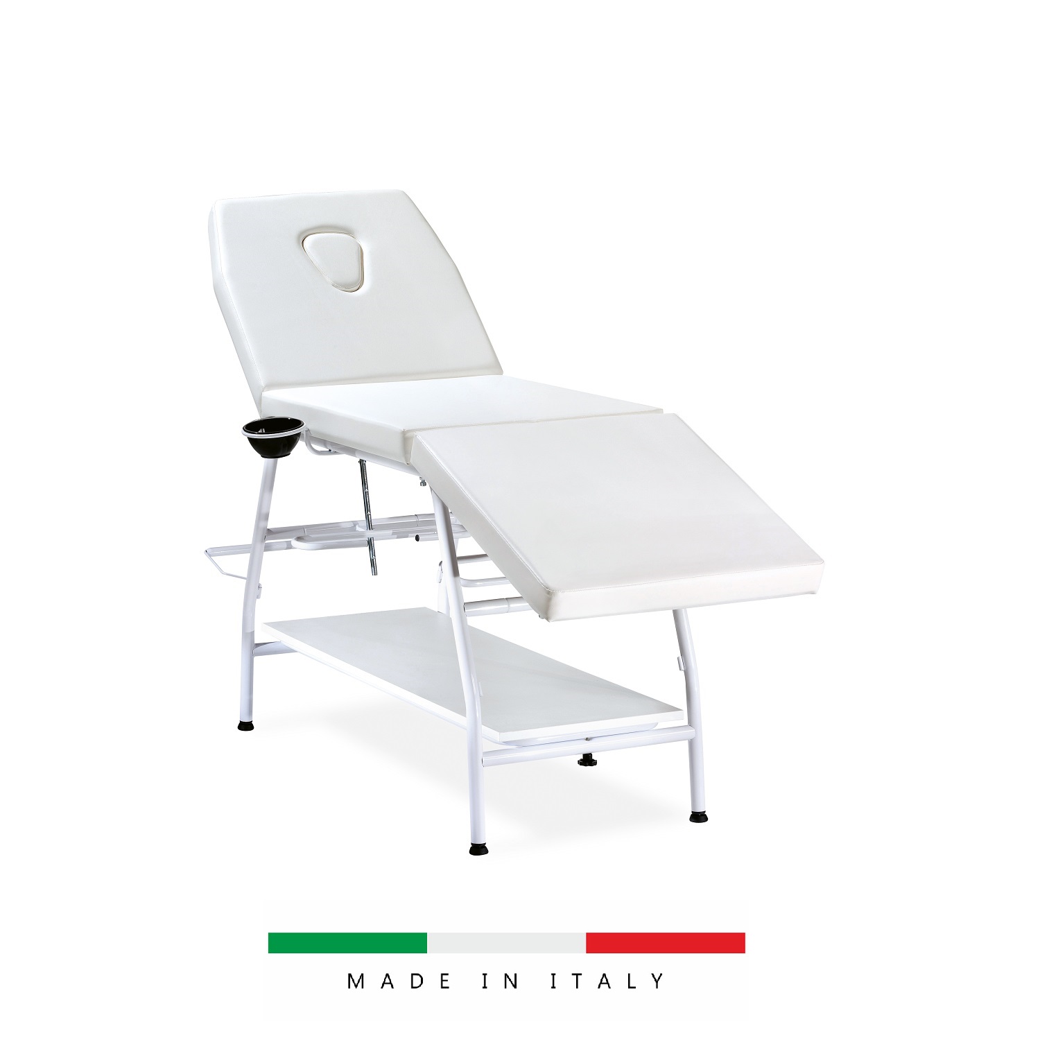 Lettino EDO in acciaio a 3 sezioni