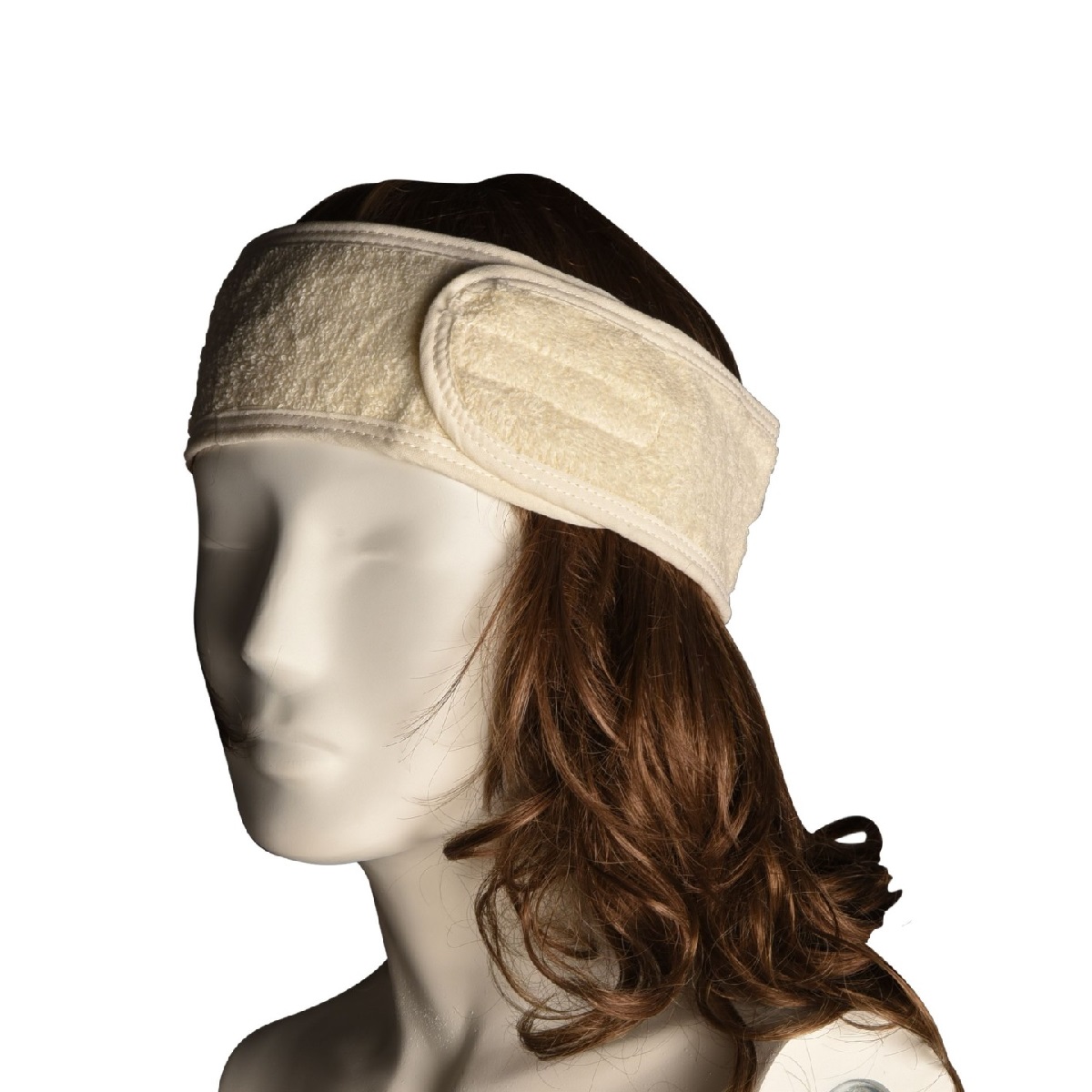 Fascia per Capelli in Cotone con Chiusura a Velcro - 100% Made in Italy - immagine 4