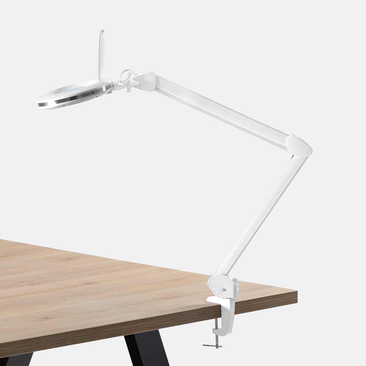TADA TABLE Lampada a LED + UV con Lente di Ingrandimento 5D da Tavolo - immagine 3