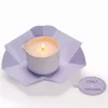Candela da Massaggio Lavanda Mirrha VIVALU – Accesa