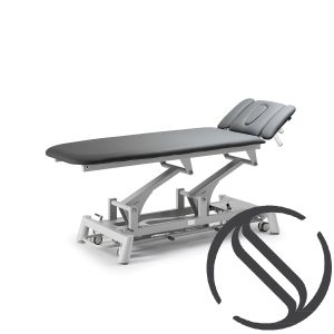 TITAN 308 SILVERFOX Lettino elettrico professionale – 4 sezioni, altezza regolabile e poggiatesta inclinabile
