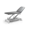 Lettino elettrico professionale in posizione relax con schienale sollevato
