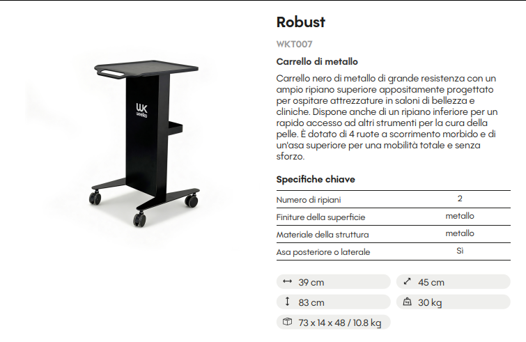 ROBUST CARRELLO/TROLLEY PROFESSIONALE - immagine 2