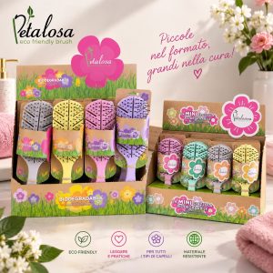 Spazzola per Capelli "Petalosa" Biodegradabile