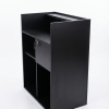 KRAFT - BANCONE RECEPTION IN LEGNO Nero - Thumbnail Image 3