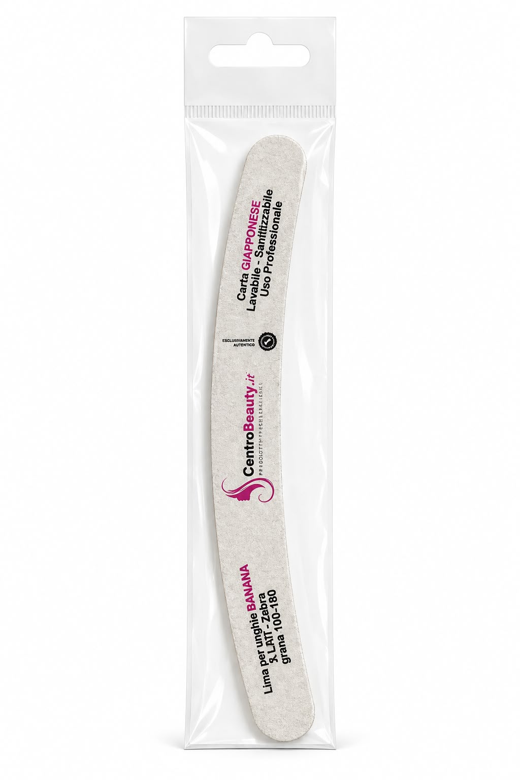 Lima Per Unghie Banana 100-180 - Centro Beauty Brand - immagine 3