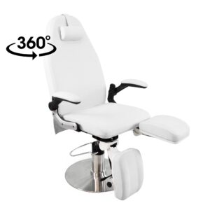 ALCOR poltrona pedicure idraulica colore bianco o azzurro