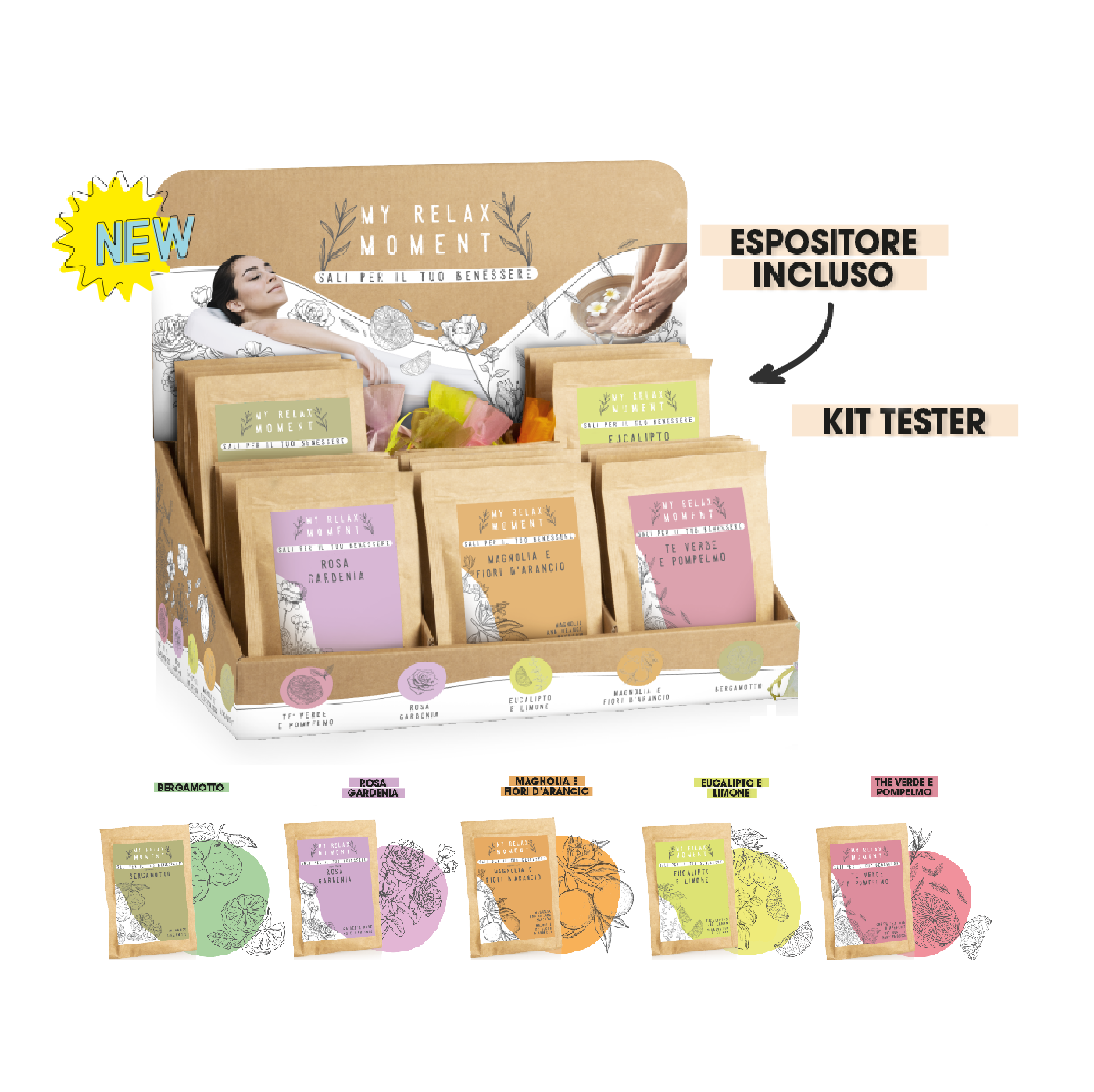 Sali da bagno e pediluvio + EXPO + TESTER - immagine 1