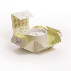 Candela cosmetica da massaggio VIVALU TRIBE MATCHA e GREEN TEA da 100ml