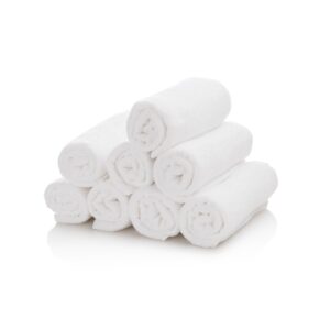 LAVETTA in spugna 30x30cm bianca - 6pz