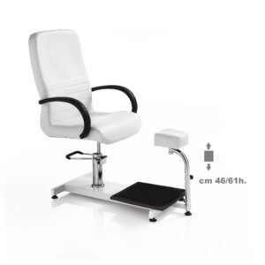 Poltrona pedicure con poggiapiede