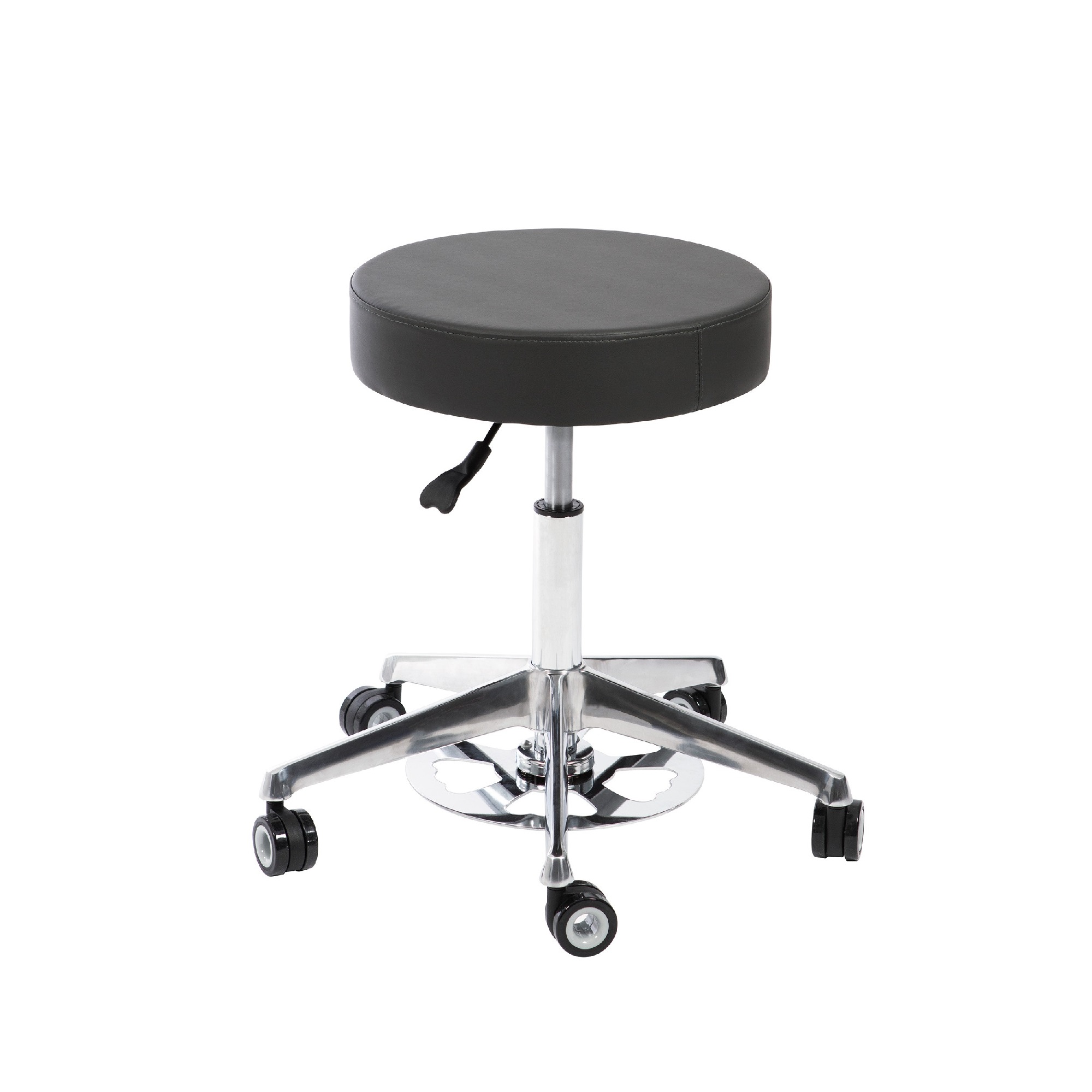 CETI ADAPT Sgabello circolare colore BIANCO/NERO - immagine 2