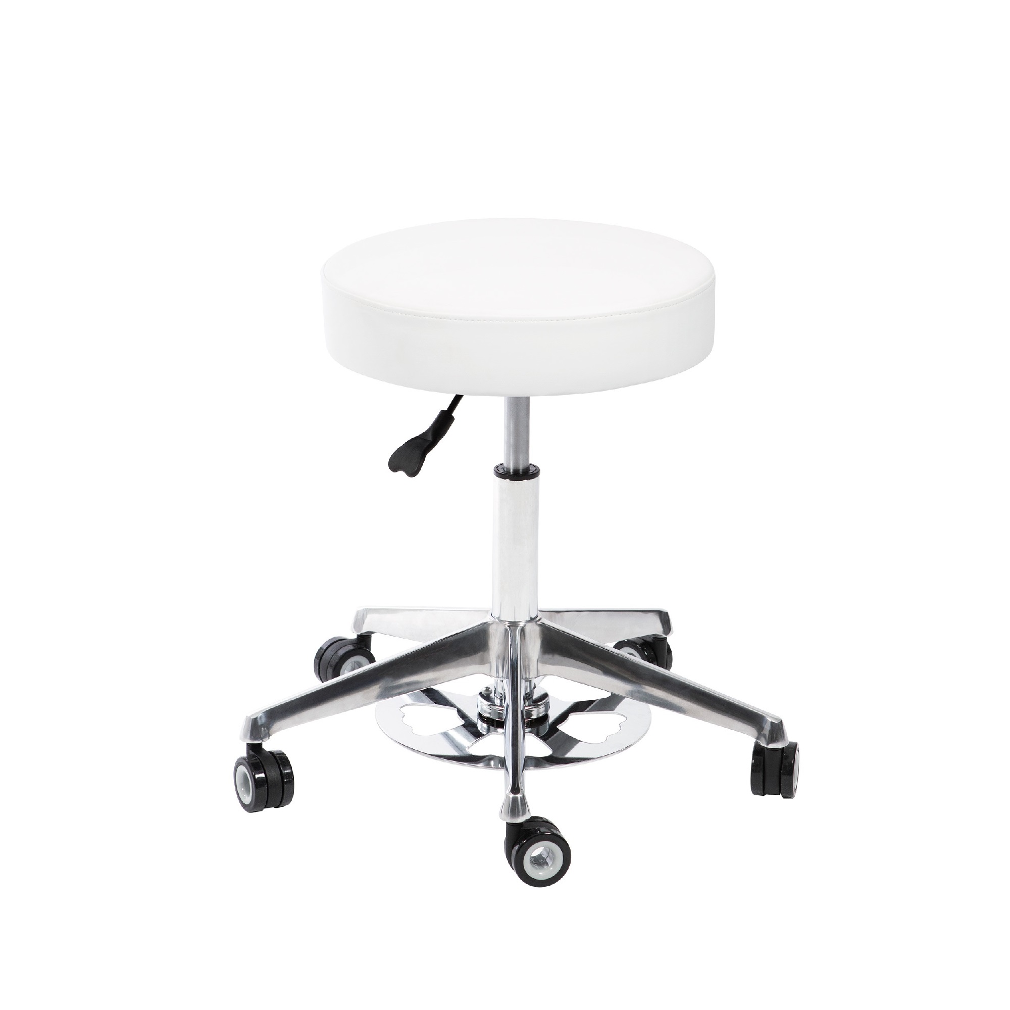 CETI ADAPT Sgabello circolare colore BIANCO/NERO - immagine 1