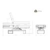 LIMB lettino da massaggio a 2 motori con o senza materasso riscaldato - Thumbnail Image 6