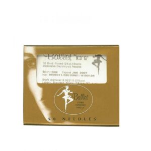 BALLET GOLD aghi oro per elettrodepilazione - 10pz