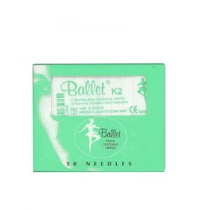 BALLET BASIC aghi inox per elettrodepilazione - 10pz