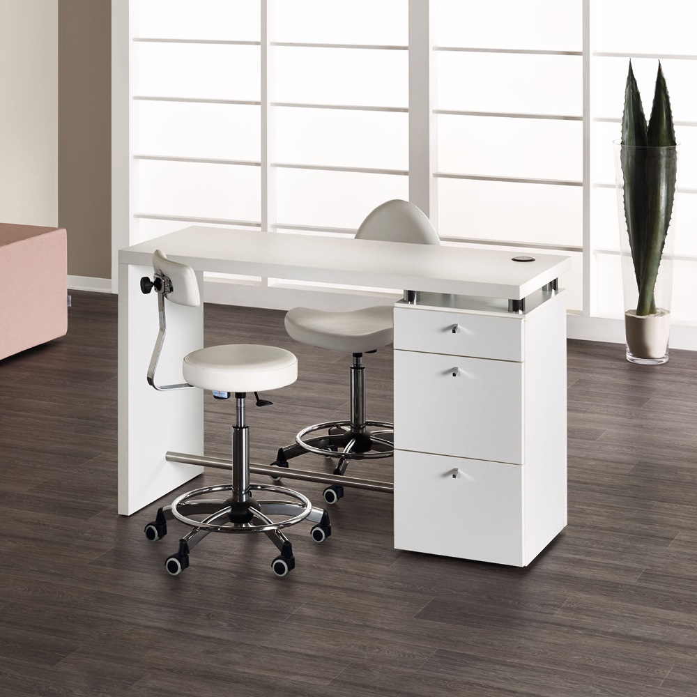 LOGIC Tavolo manicure bianco con o senza aspiratore - immagine 4
